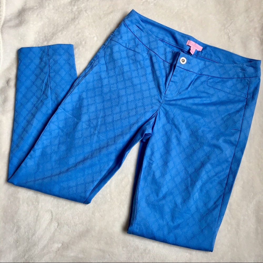 Lily Pulitzer Bennet Blue Kelly Pant